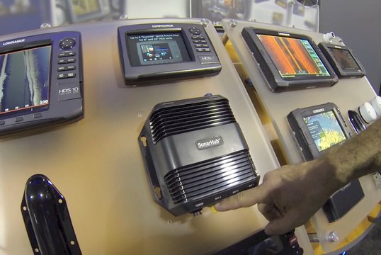 Lowrance SonarHub at the Fort Lauderdale International Boat Show