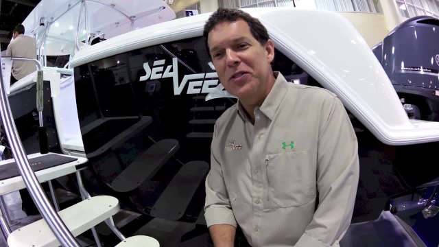 Sea Vee Z at the Fort Lauderdale International Boat Show