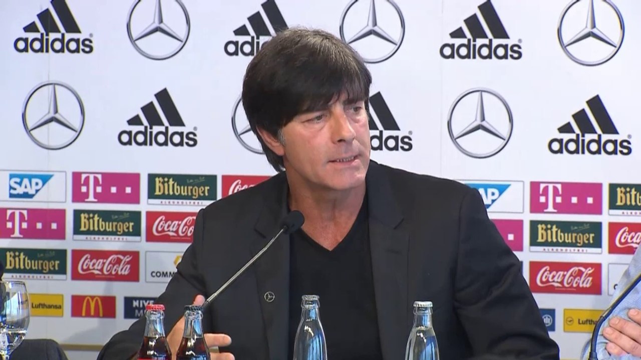 Löw über die Neuen: 'Nervosität ist da'