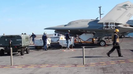 X-47B Historic First Launch