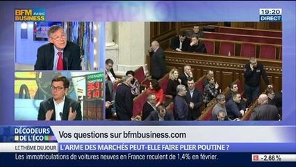 L’arme des marchés peut-elle faire plier Poutine ?, dans Les Décodeurs de l'éco - 03/03 1/5