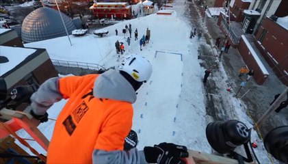 The Biddeford Big Air Ski and Snowboard Competition
