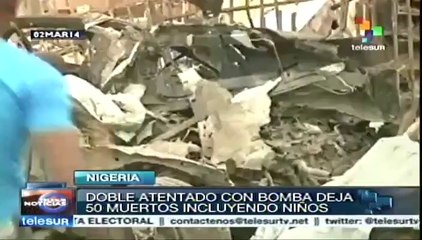 Al menos 51 muertos tras doble atentado en Nigeria