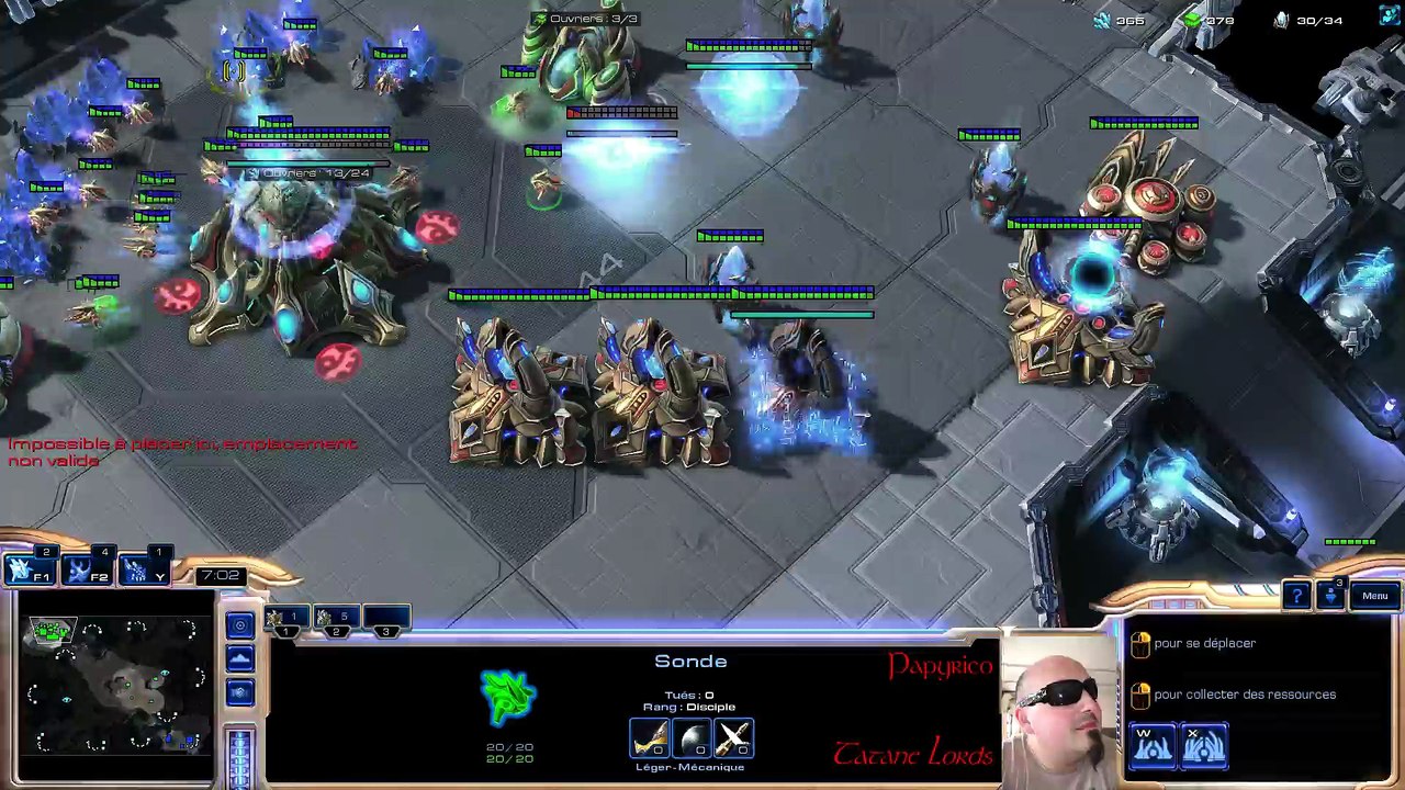 Starcraft solo 1ère soirée