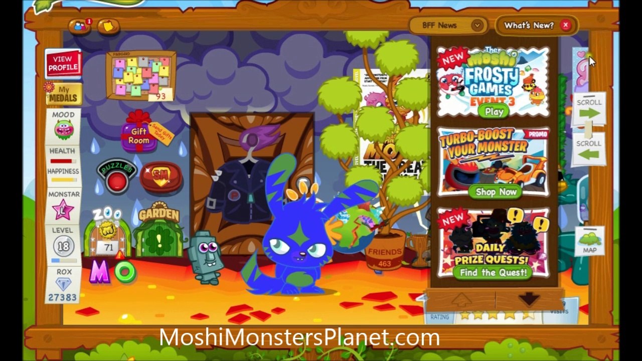 How To Get Rocky - Moshi Monsters Cheats and Secrets