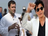 Shahrukh Khan Supports Rahul Gandhi