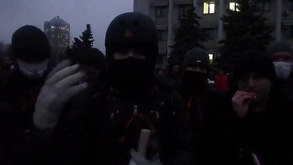 Odessa Protester Denounces 'Illegal' Kiev Government
