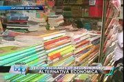 Alternativa para padres: Cámara popular de libreros ofrece textos escolares desde S/.1