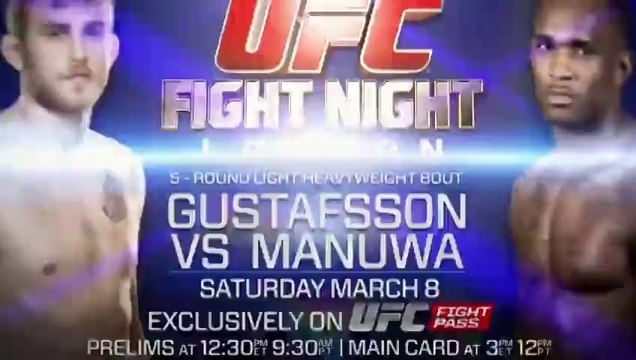 Fight Night London: Gustafsson vs. Manuwa Preview