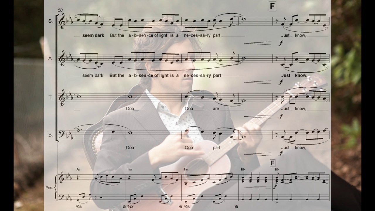 CORO E PIANO - JASON MRAZ - 93 Million Miles