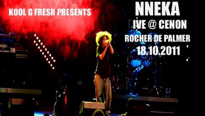 Nneka Live @ Cenon Le Rocher De Palmer 18.10.2011 Heartbeat