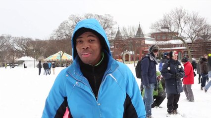 Scenes from D.C.&apos;s snow day