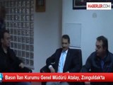 Basın İlan Kurumu Genel Müdürü Atalay, Zonguldak'ta