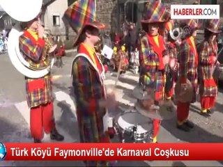 Türk Köyü Faymonville'de Karnaval Coşkusu