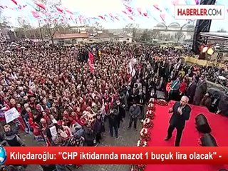 Kılıçdaroğlu: ''CHP iktidarında mazot 1 buçuk lira olacak" -