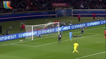 Le rush de Lucas pendant le match PSG-OM