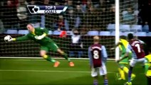 Top 5 goals round 28 Premier League