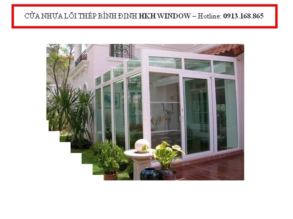 Lắp đặt cửa nhựa lõi thép tại Bình Định (0913.168.865 A.Trường)