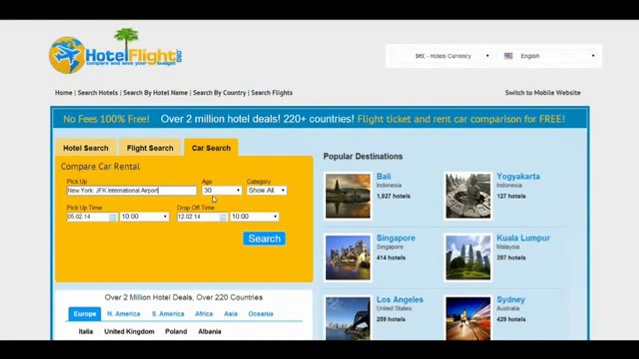 Flight Hotel Package