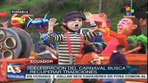 Carnaval en Quito tiene lugar en espacios recuperados por el gobierno