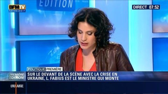 Politique Première: Laurent Fabius progresse dans les sondages - 04/03