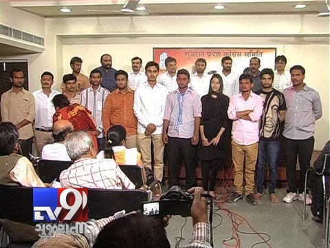 Congress slams Modi after NSUI sweeps Gujarat University Polls - Tv9 Gujarati