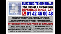 ELECTRICITE SECOURS PARIS 6eme - 0142460048 - PERMANENCE DEPANNAGE 24/24 7/7
