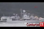 Ukrayna savaş gemisi geçiş yaptı