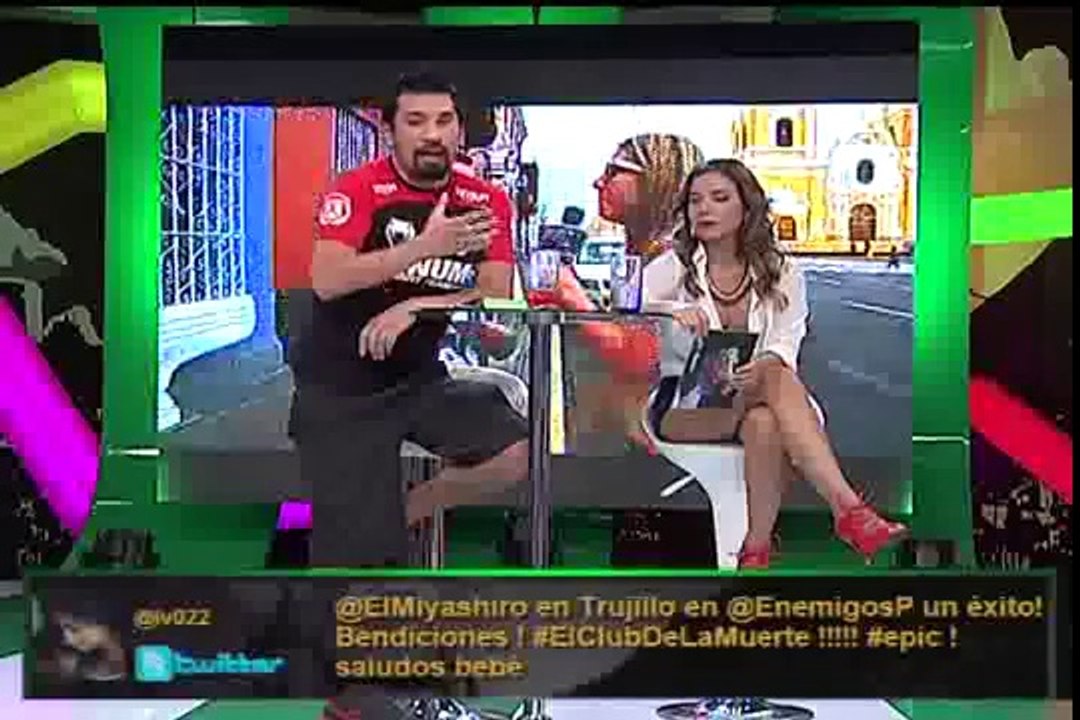 Aldo Miyashiro y 'El club de la muerte' present...