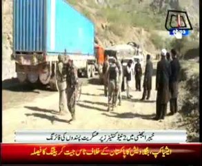 Firing on NATO containers in KA leaves 2 dead