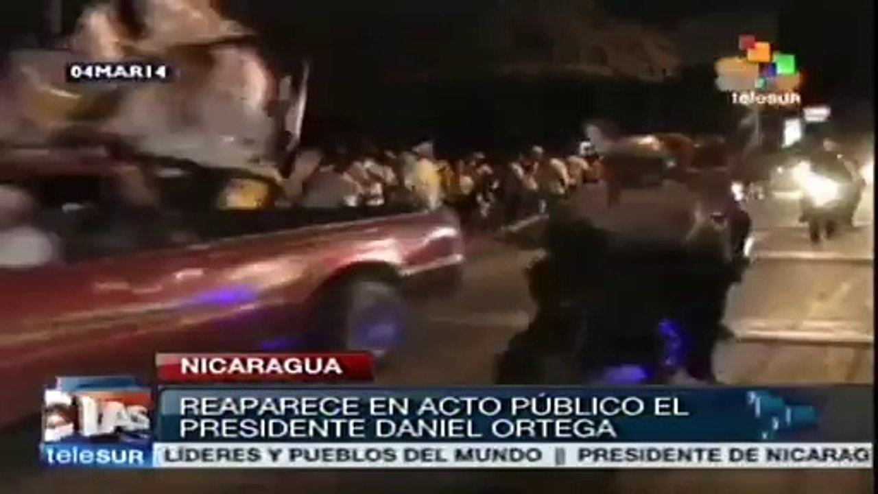 Presidente Daniel Ortega reaparece y da la bienvenida a nuevo cardenal