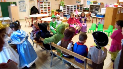 Mardi gras de Maxime à l'école