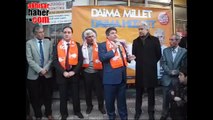 AK Parti Belediye Başkan Adayları Hüseyin Tanrıverdi ve Salih Hızlı Dağdere Ziyareti