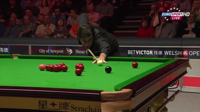 Ronnie O'Sullivan fait un score de 147 au Welsh Open 2014