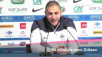 Karim Benzema: «Enzo Zidane ? Ne lui mettez pas la pression»