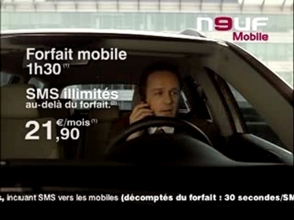 Neuf Mobile: téléphonez au volant