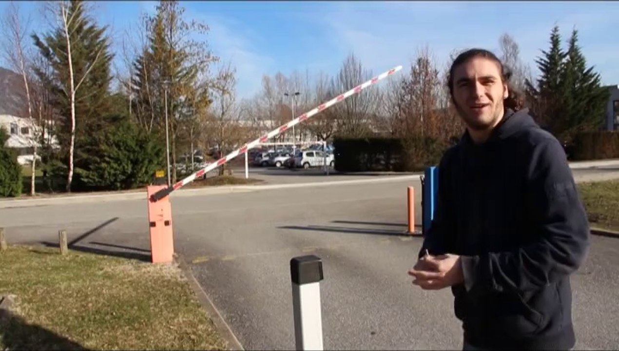 Tutoriel Sweet'Eyes - Ouvrir une barrière de parking sans clef