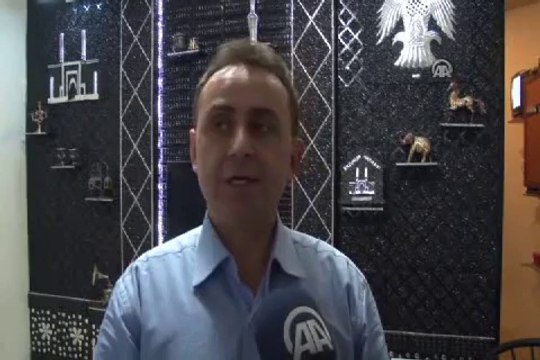 Siyasiler için Oltu taşından stres duvarı