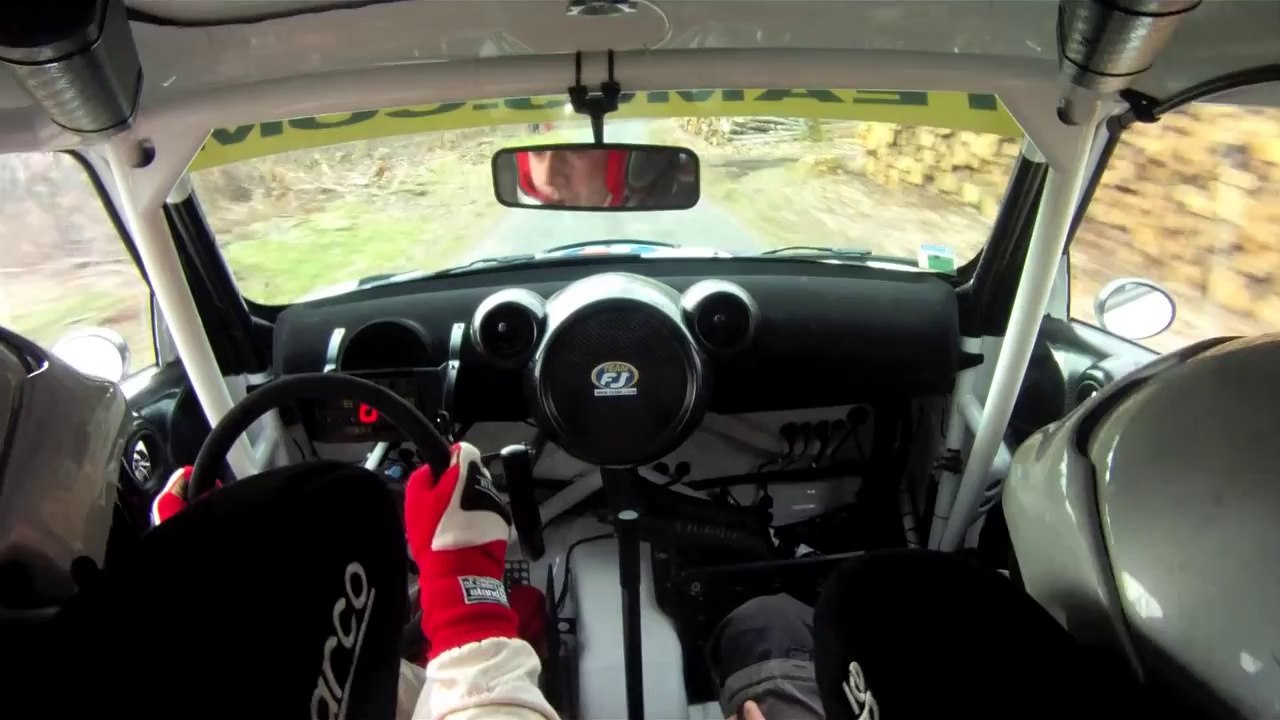Mini Countryman WRC test drive