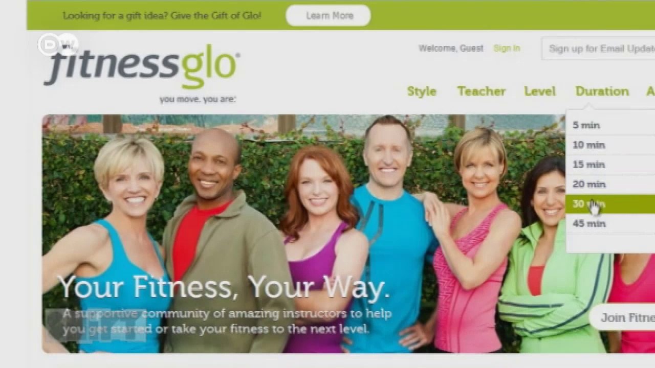 Fitness aus dem Internet | Shift