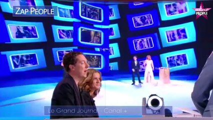Zap : Guillaume Gallienne très ému au Grand Journal