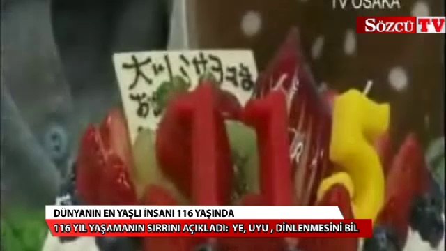 Dünyanın en yaşlı insanı 116 yaşında