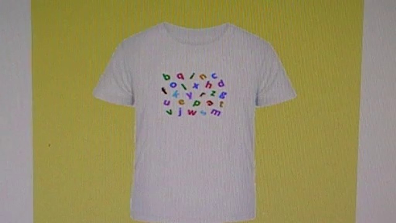 Tee-shirt "Lettres"