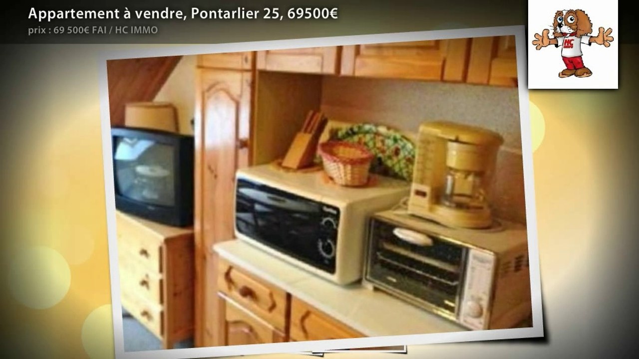 Appartement à vendre, Pontarlier 25, 69500€