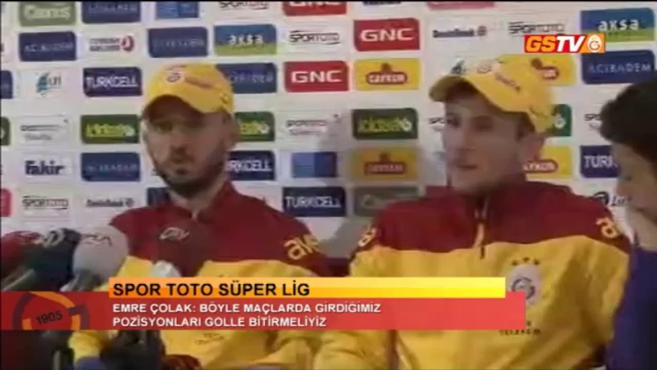 Çaykur Rizespor Maç Sonu Açıklamalar Emre Çolak ve Hajrovic