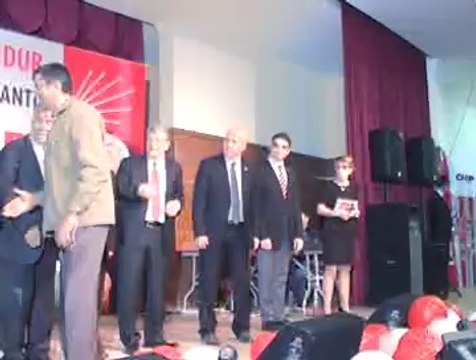 Burdur CHP aday tanıtım töreni