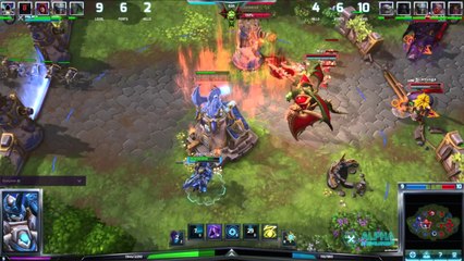 Heroes of the Storm - Dustin and Kevin cast Dragon Shire