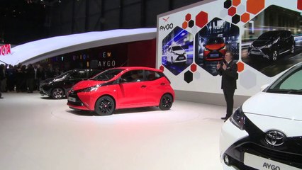 Vidéo Toyota Aygo au salon de Genève 2014