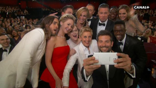 Ellen DeGeneres : Oscar du meilleur selfie - ZAPPING PEOPLE DU 04/03/2014