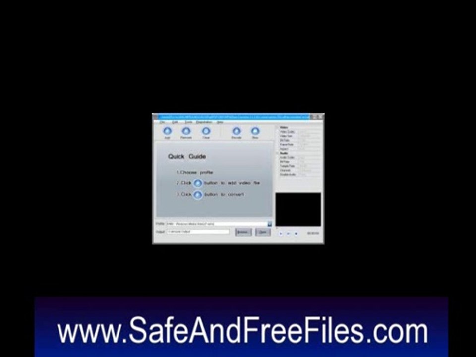 Get Amond FLV to WMV-MPEG-MOV-AVI-iPod-PSP-3GP-MP4-Zune Converter 3.2.2 Serial Number Free